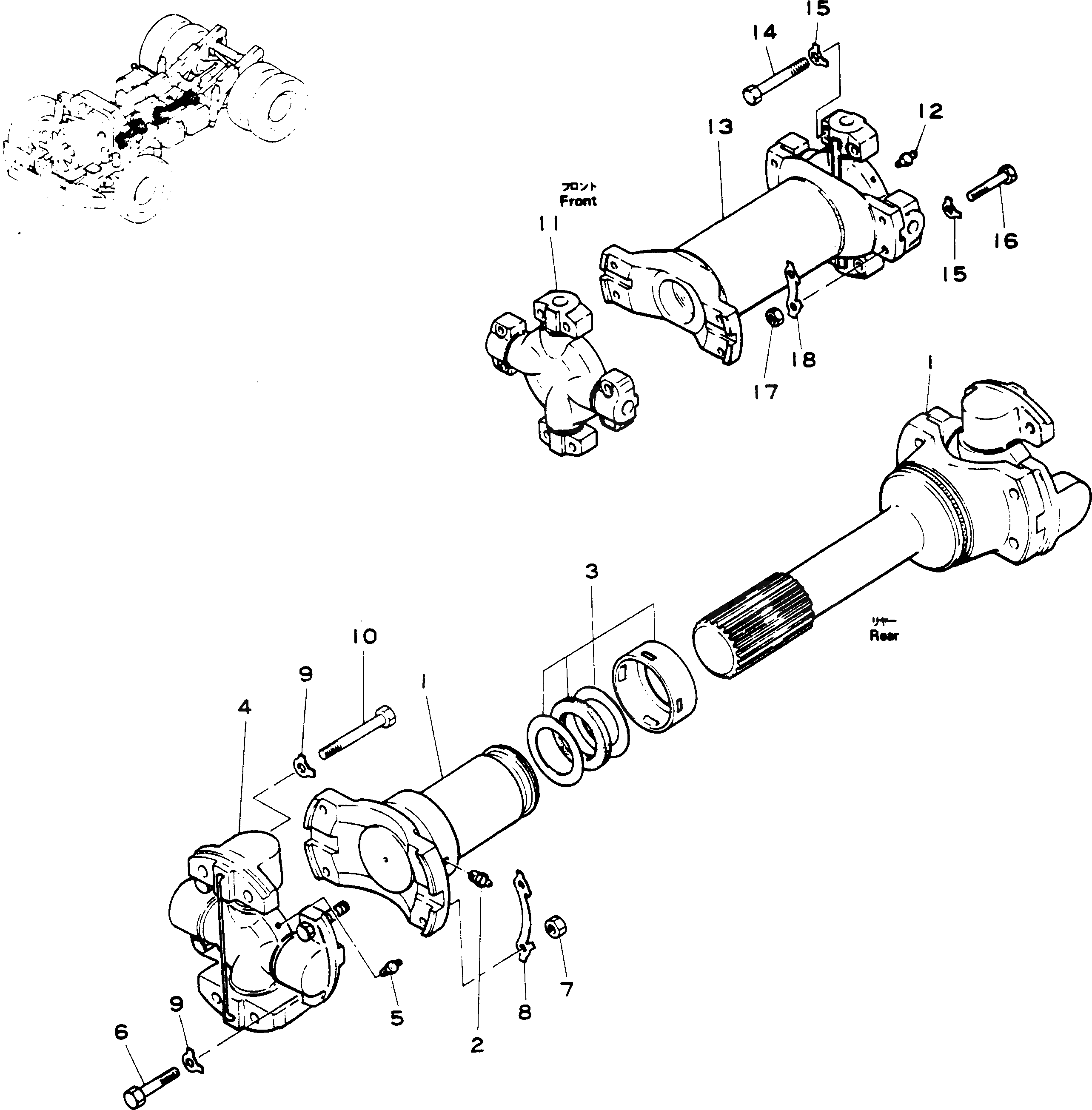 Вилка 561-20-11240 Komatsu