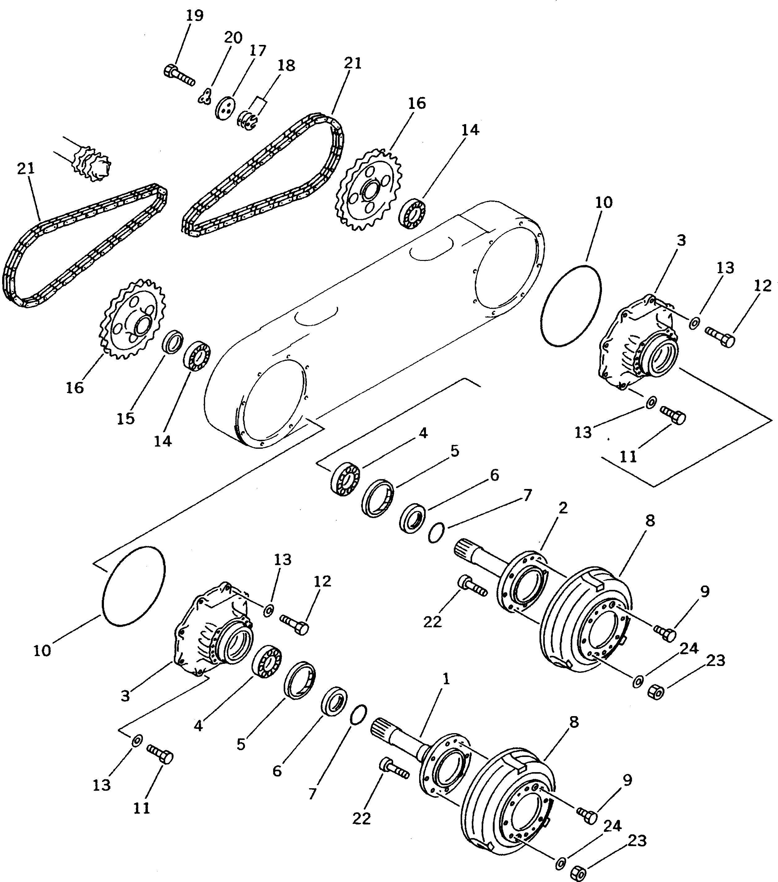 Барабан 23D-23-11240 Komatsu