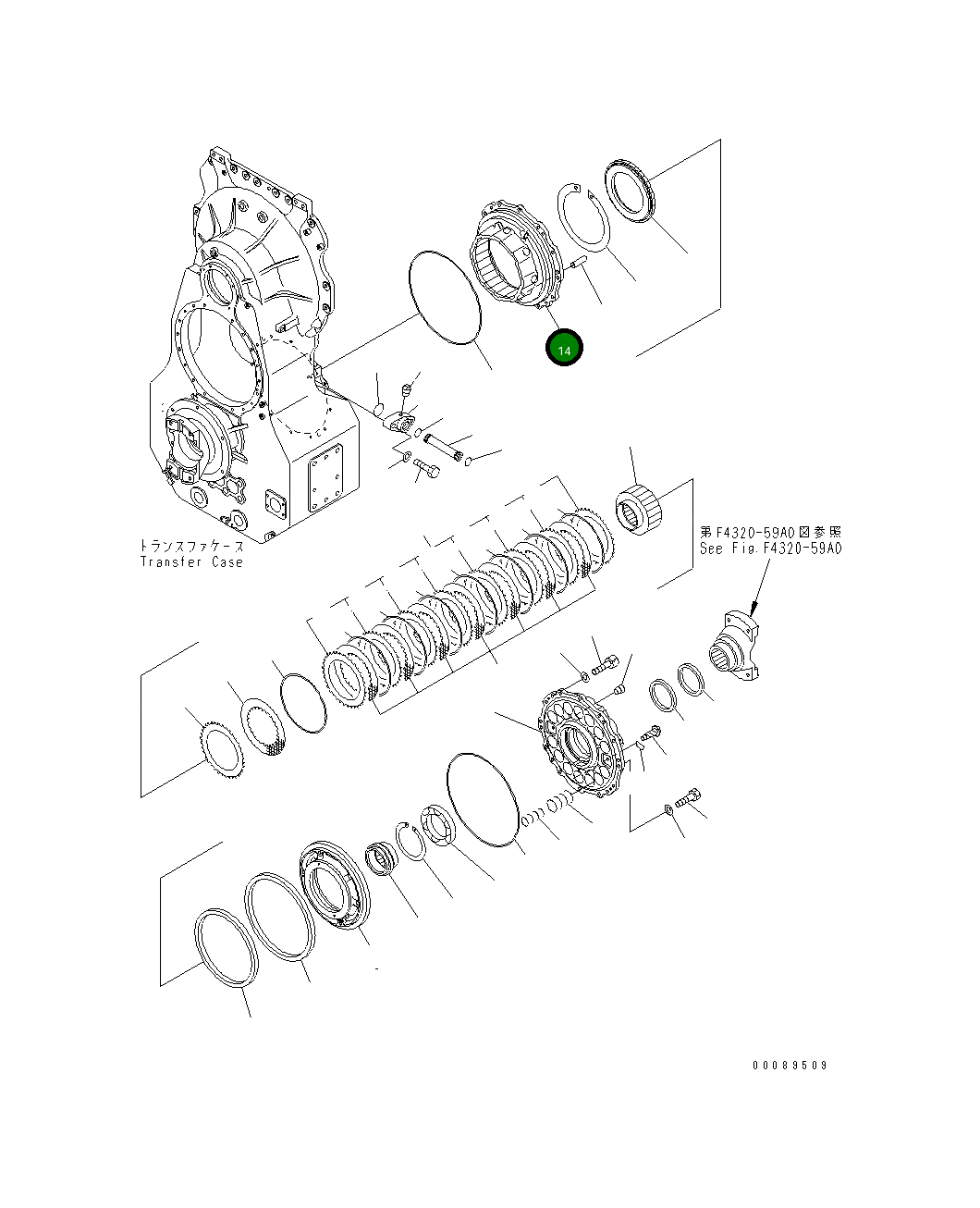 Барабан 42C-32-18321 Komatsu
