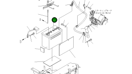 Аккумулятор WET 22K-06-21150 Komatsu
