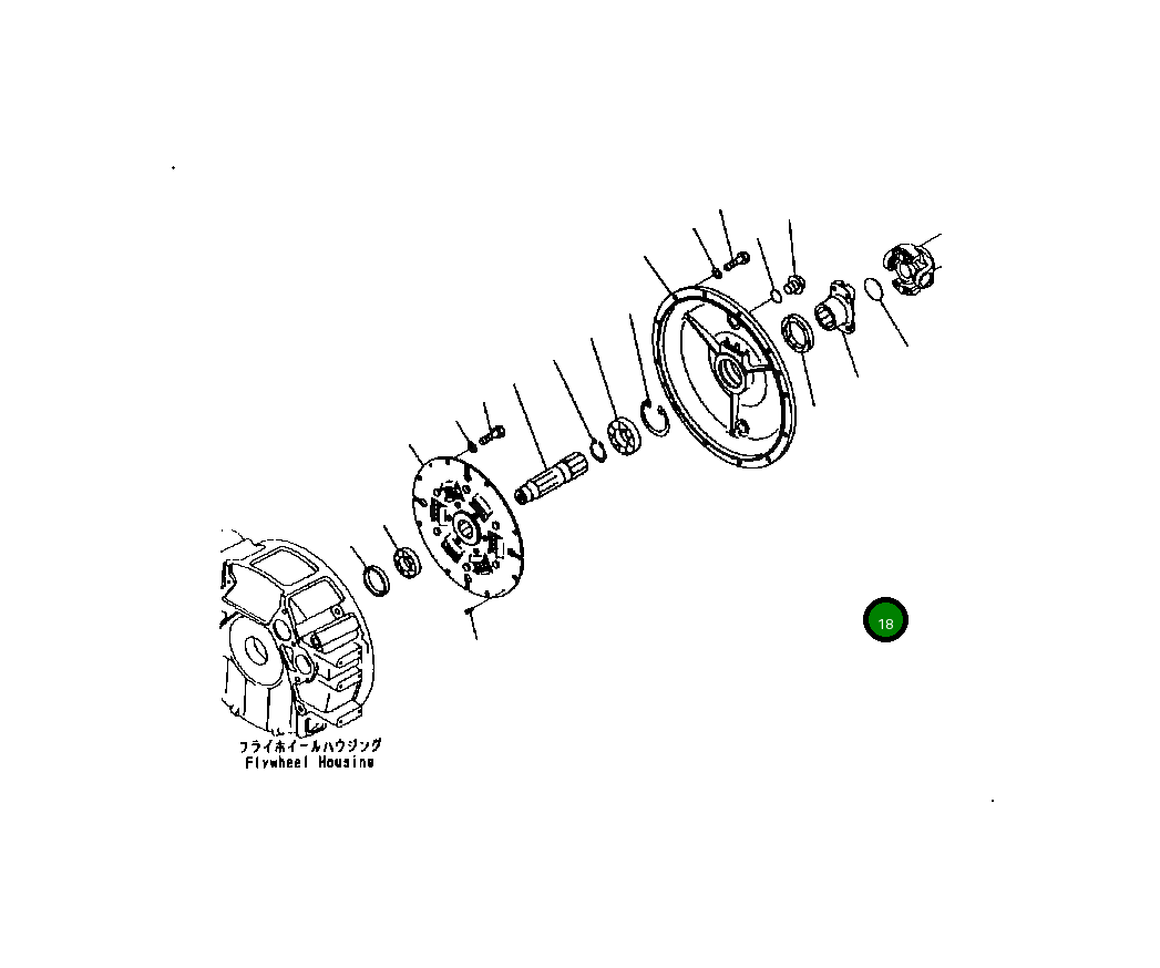 Вилка 12F-14-11290 Komatsu