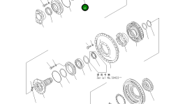 Вал 711-59-11651 Komatsu