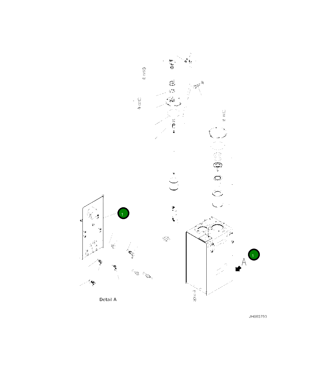 Бак 206-60-35110 Komatsu