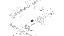 Вал 263-61-11470 Komatsu