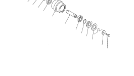 Вал 22L-09-R3680 Komatsu