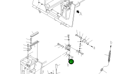 Вилка 11Y-43-13290 Komatsu