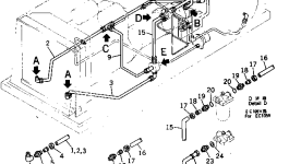 Шланг M710180833301 Komatsu