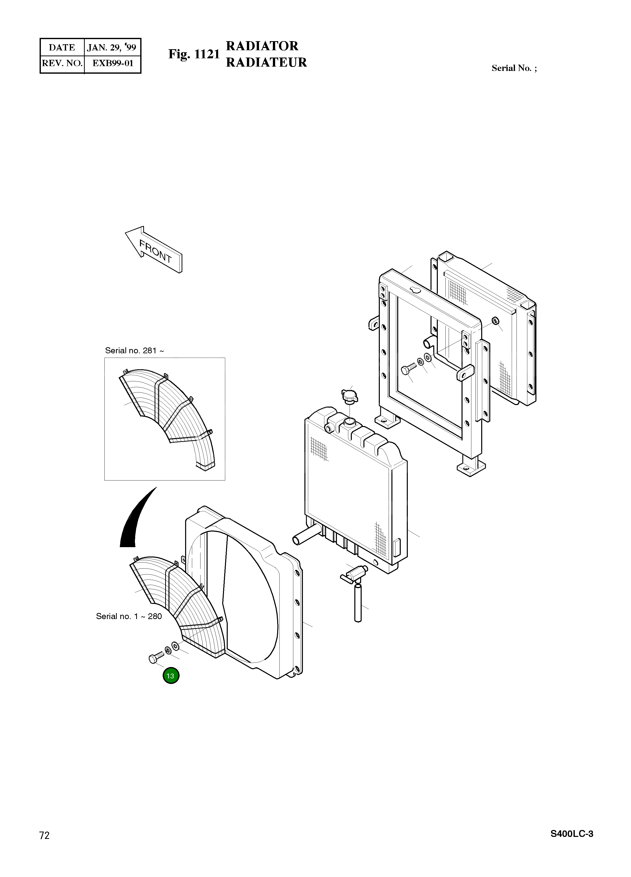 Болт M10X1.5X20 P1110 Komatsu