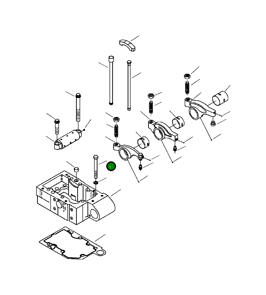 Болт (1/2-13x4 1/2 IN) 1310 018 H1 Komatsu
