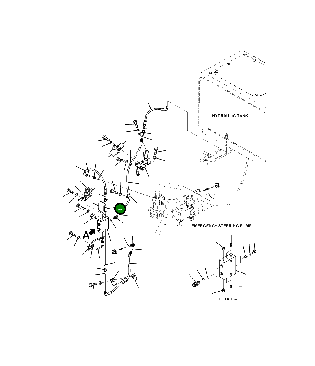 Адаптер 421-62-44910 Komatsu