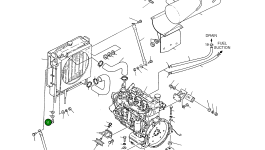 Болт M16X1.5X45 S0721551 Komatsu