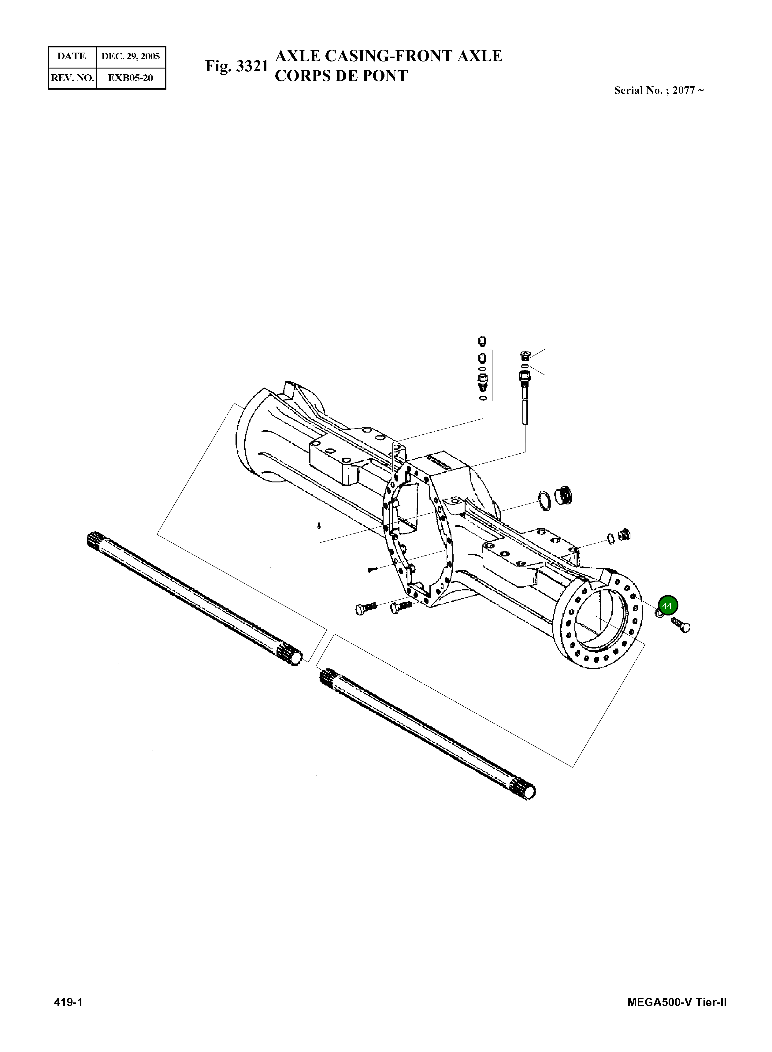 Шайба 0730 100 361 Komatsu