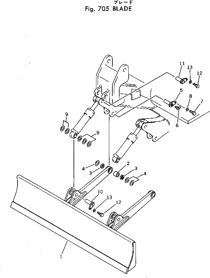 Палец 20T-910-2630 Komatsu