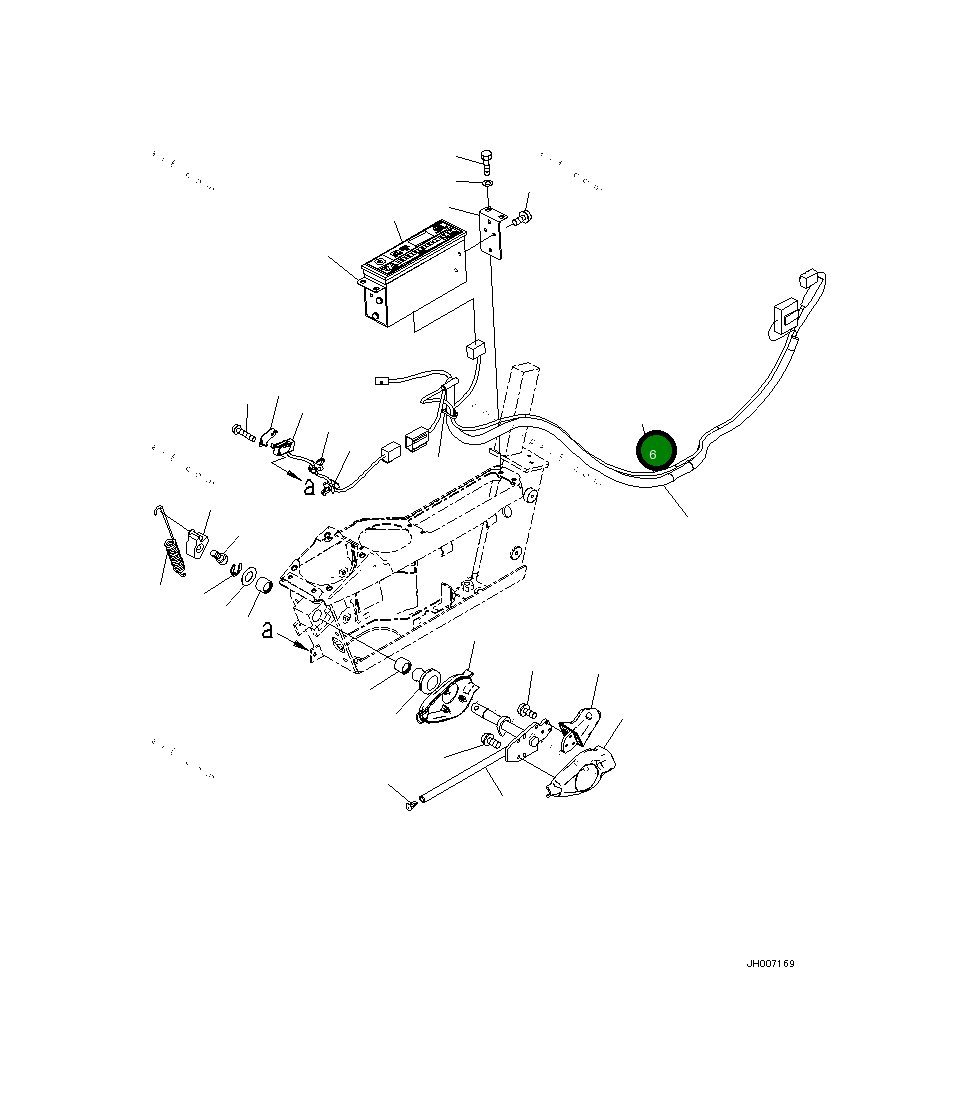 Шнур 566-07-12151 Komatsu