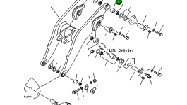 Втулка 428-70-11892 Komatsu