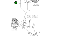 Шланг 750MM 20Y-62-46940 Komatsu