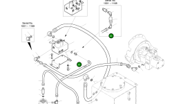 Шланг PF1/8-340L 2184-9100 Komatsu