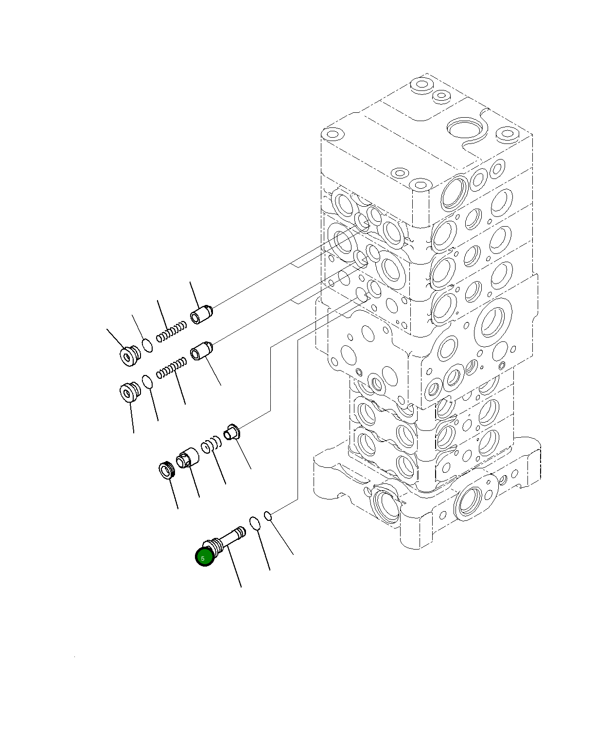 Клапан 723-56-31651 Komatsu