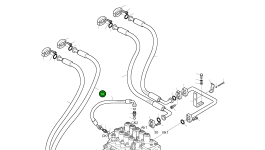 Шланг PF1-1450L 2184-1250D89 Komatsu