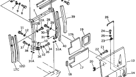 Уплотнение 20Y-54-22260 Komatsu