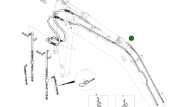 Шланг(ST-ST), 1/2 184D1026D95 Komatsu