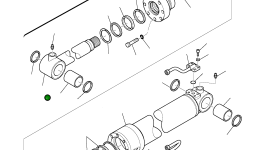 Шток 721-58-55530 Komatsu