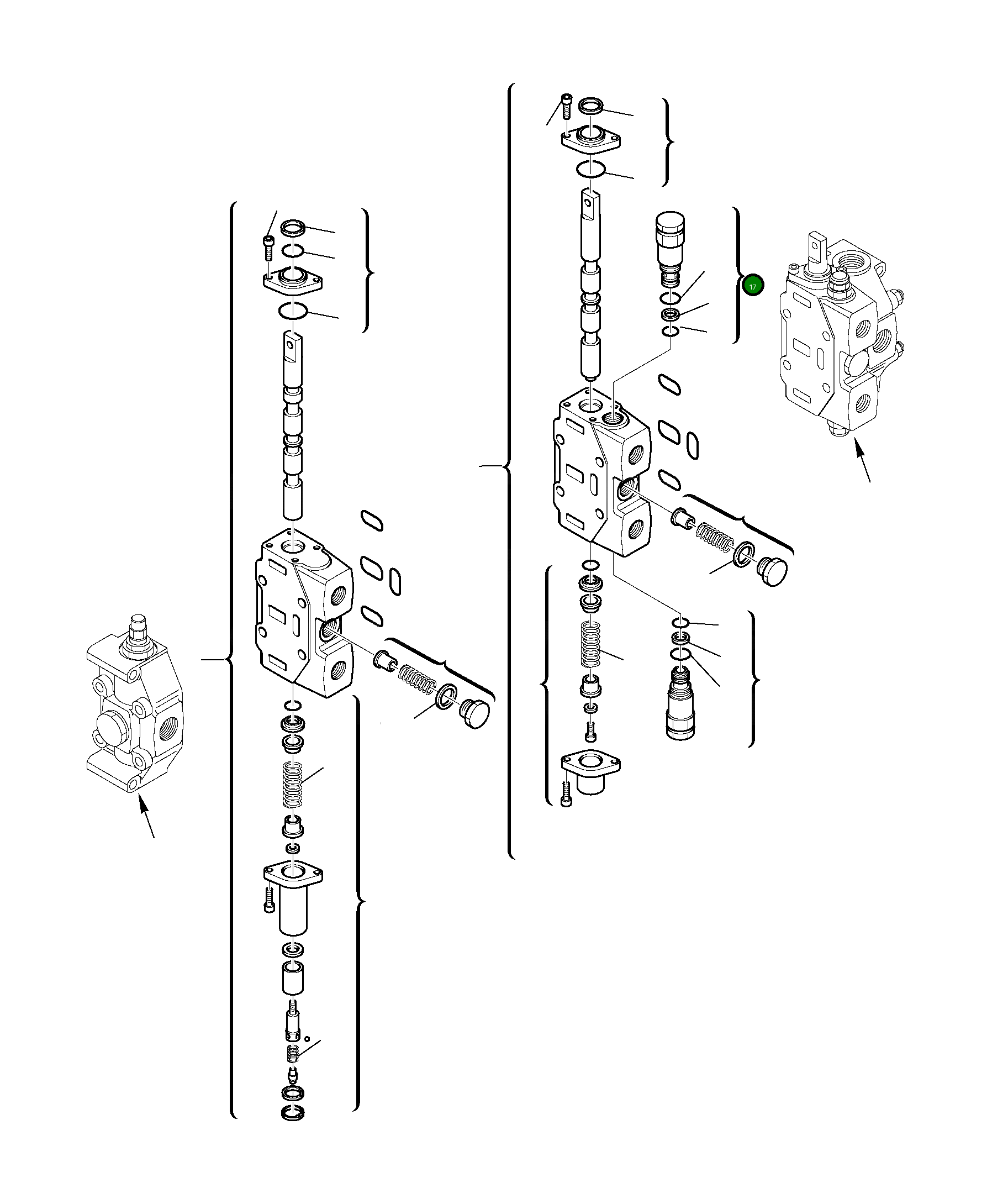 Клапан 844100435 Komatsu