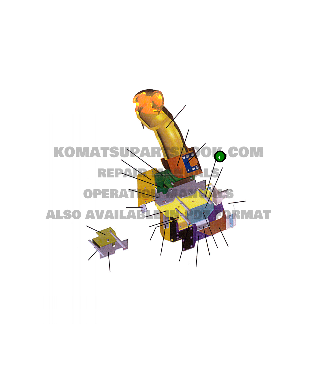 Гайка 885-3344-893 Komatsu