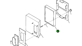Фильтр свежего воздуха 425-963-AC40 Komatsu