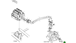 Шланг-1100L 184-00007 Komatsu