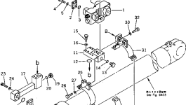 Кронштейн 205-62-72980 Komatsu