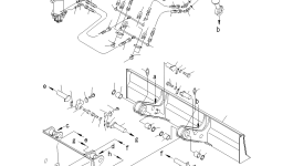 Гидроцилиндр отвала в сборе 20E-61-K1121 Komatsu