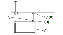 Стопорная гайка - M10 MM0693 Komatsu