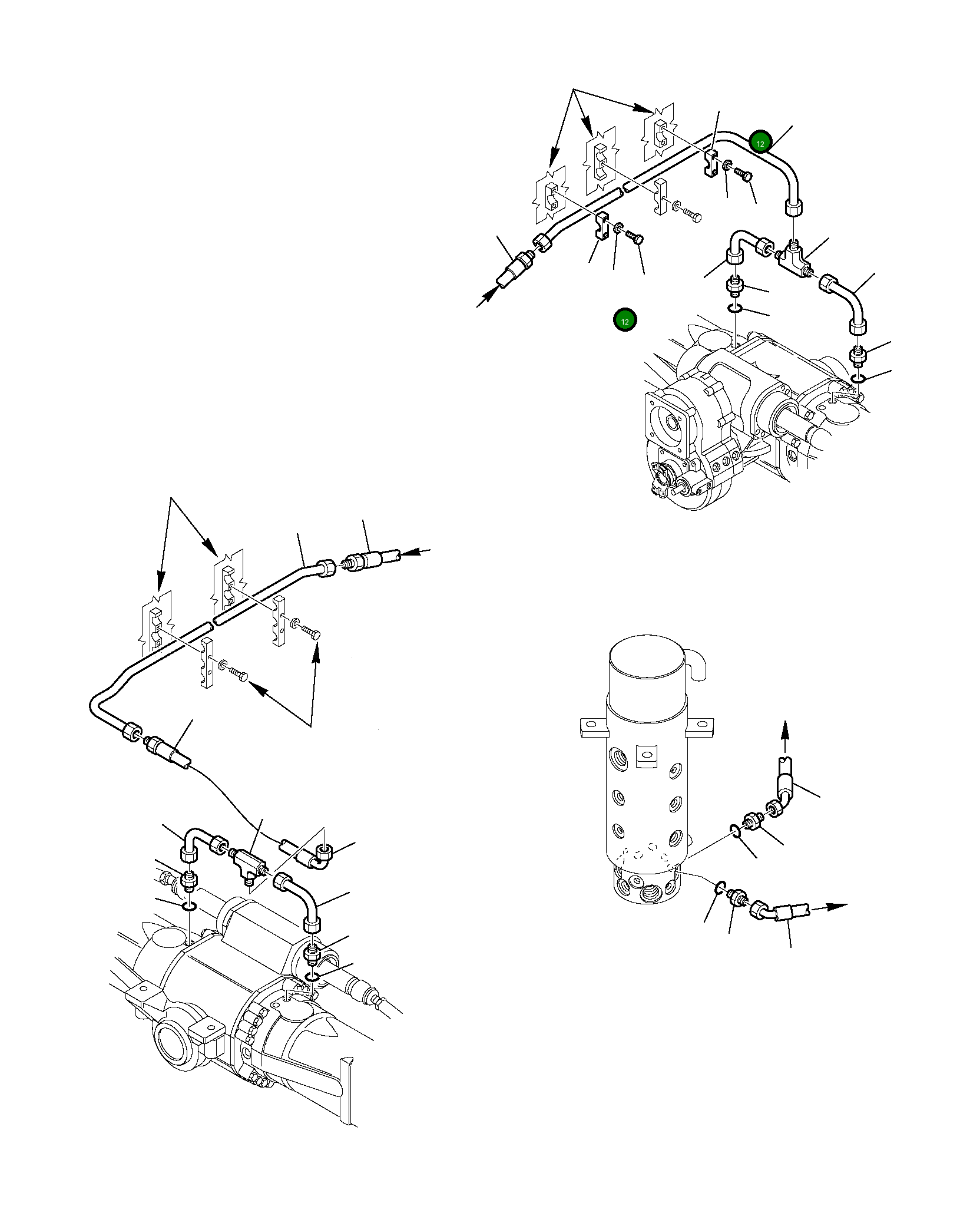 Хомут 21D-09-68270 Komatsu