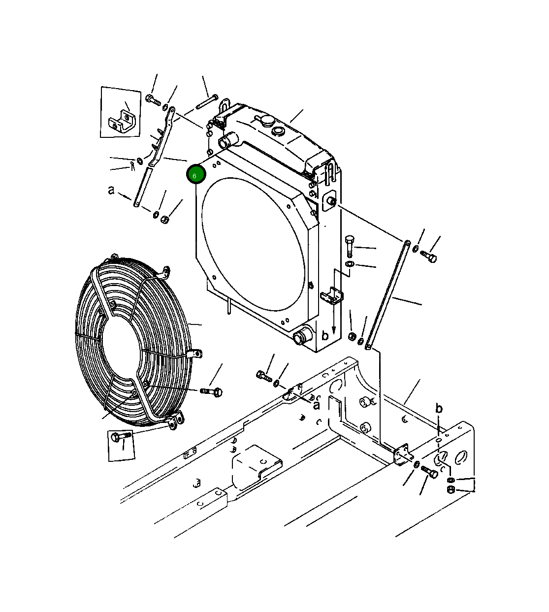 Сварная штанга 419-03-11261 Komatsu