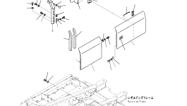 Втулка 2A7-54-23140 Komatsu