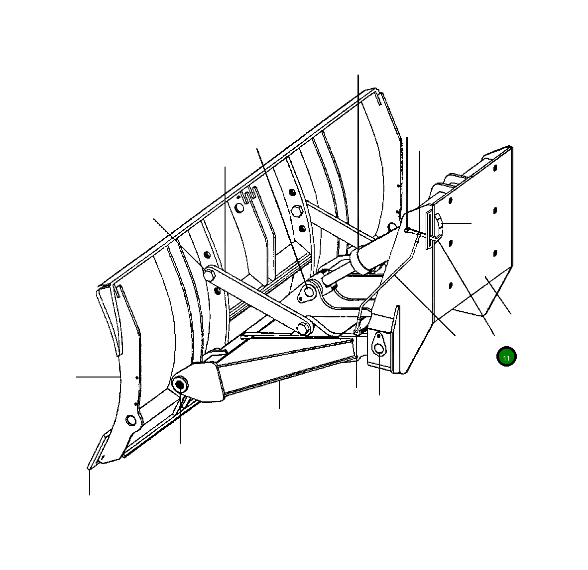 Индикаторная штанга 1433 632 H1 Komatsu