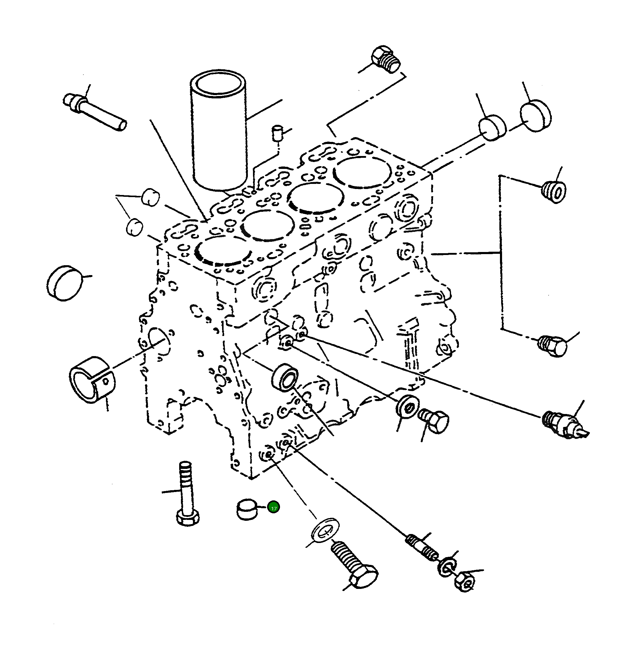 Втулка 4906591M1 Komatsu