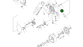 Обойма подшипника DR9436064 Komatsu