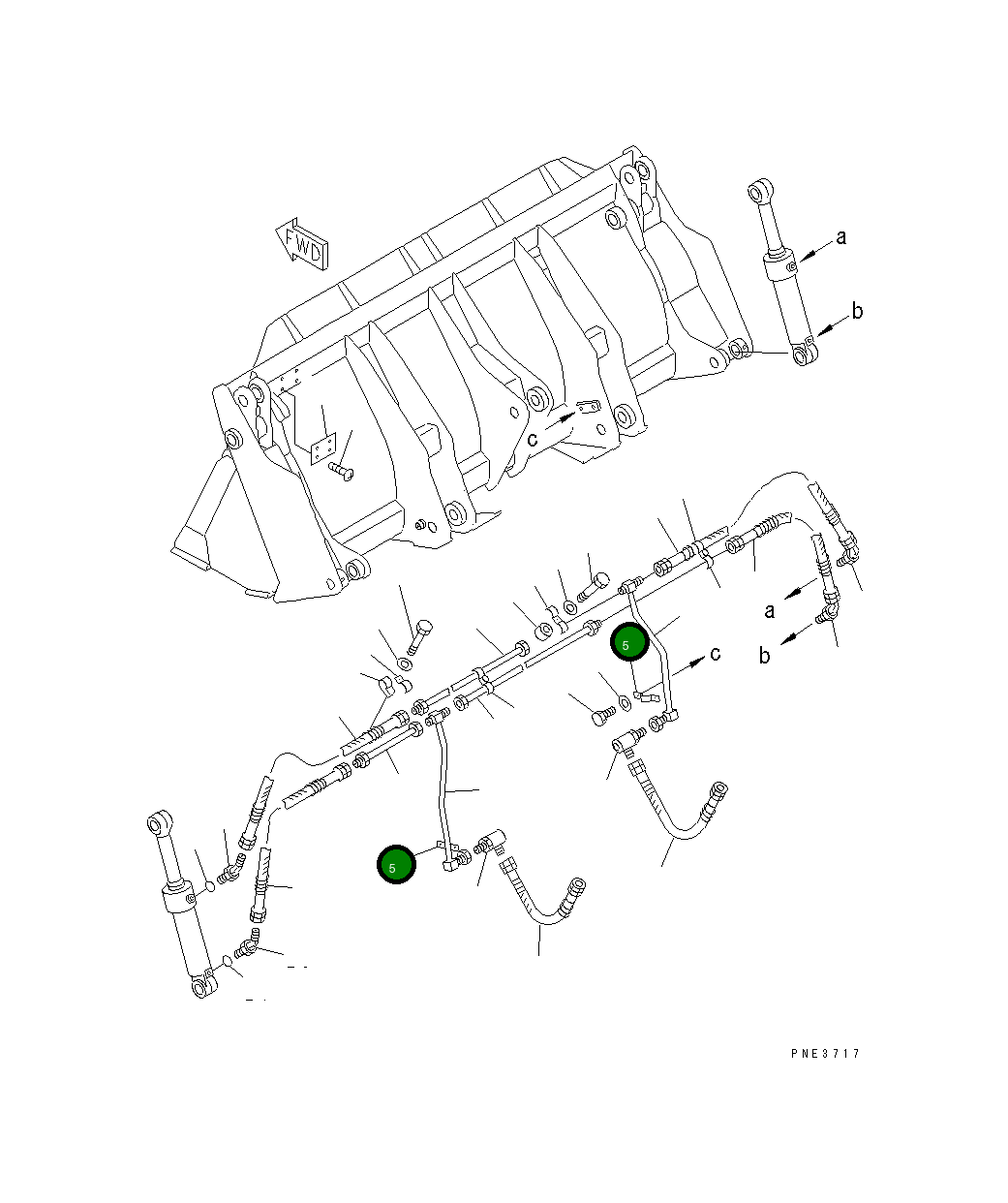 Хомут 203-62-37140 Komatsu