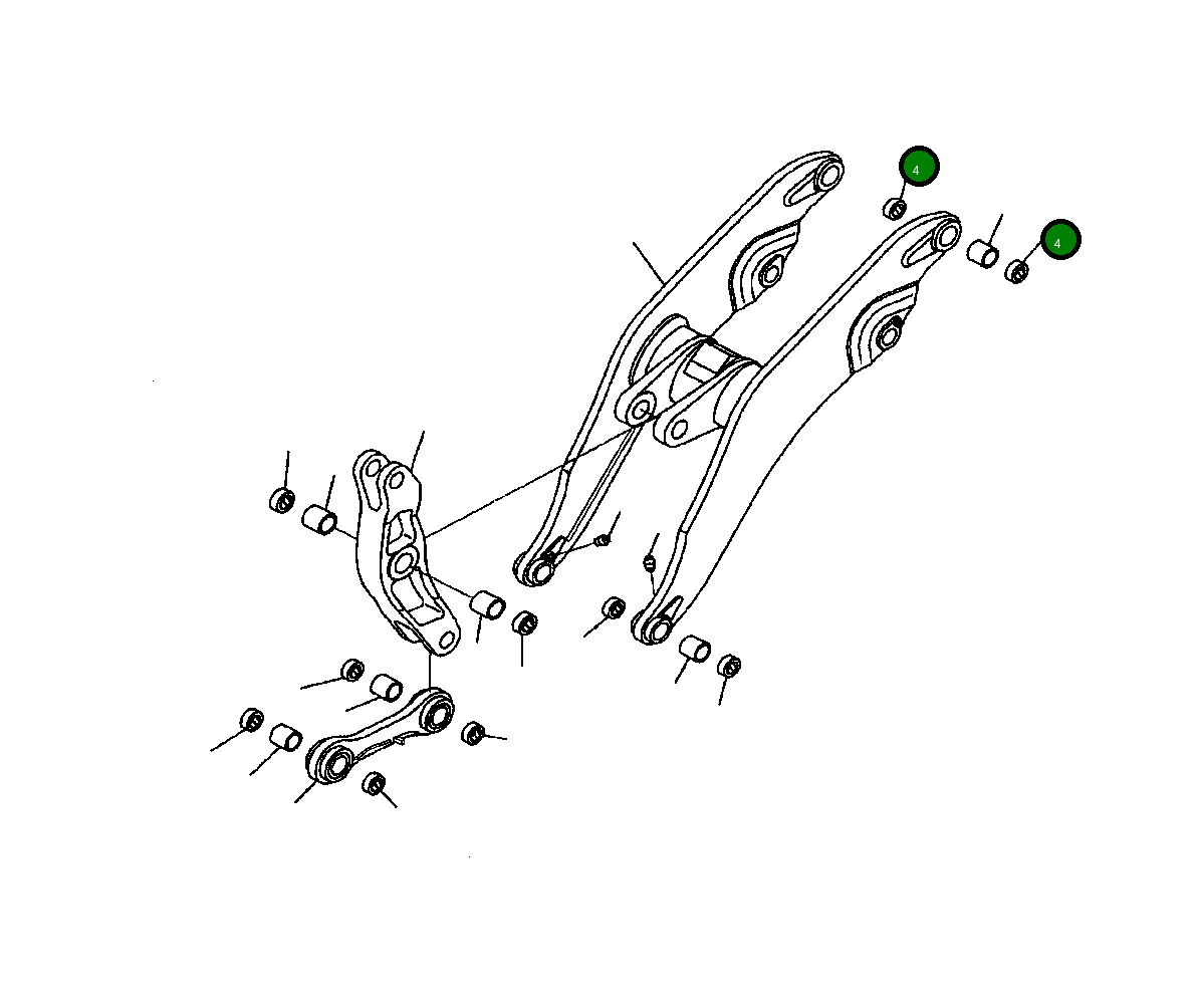 Втулка 427-70-11894 Komatsu