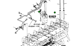 Хомут 6121-55-8140 Komatsu