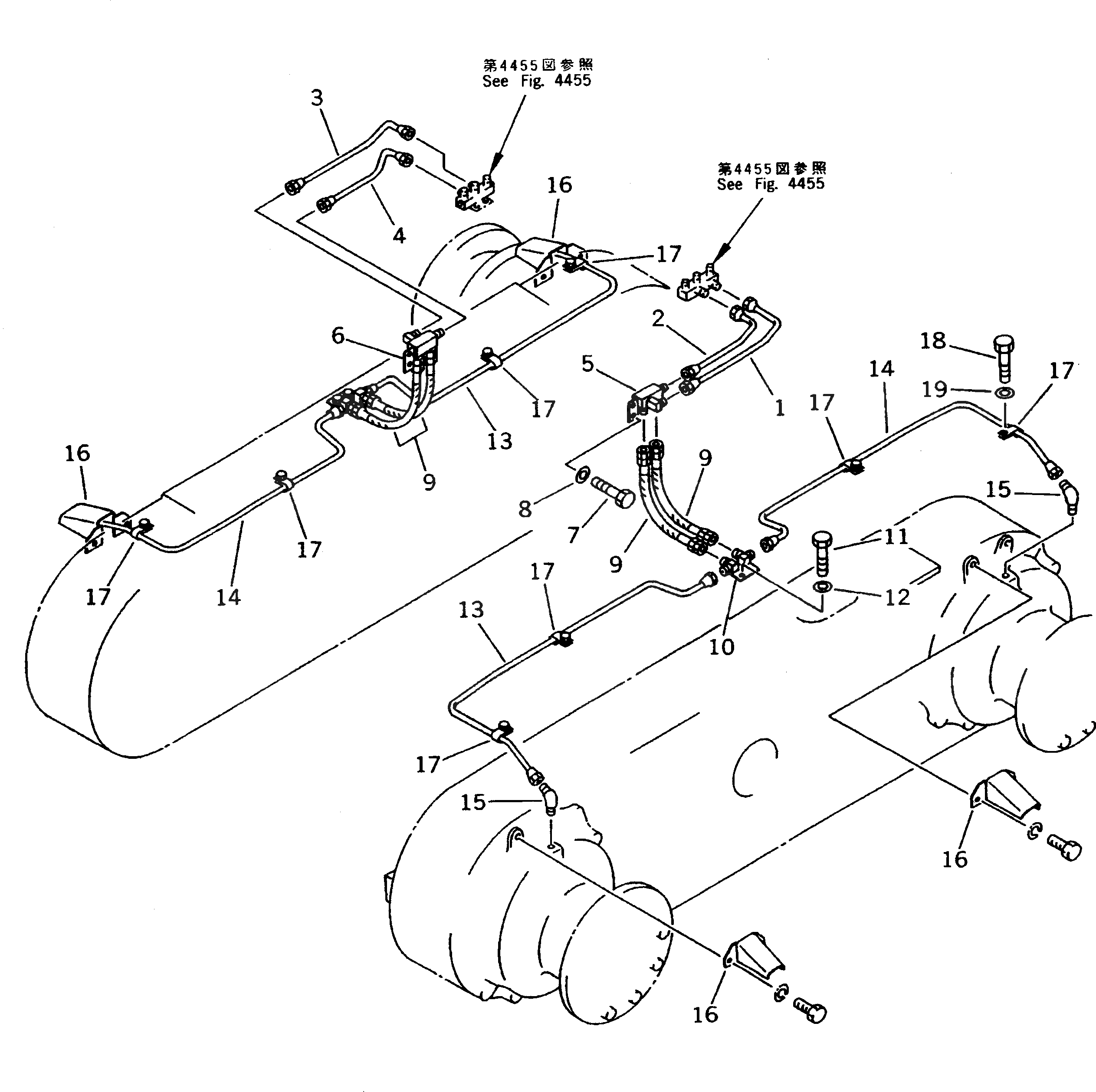 Шарнир 235-44-11510 Komatsu
