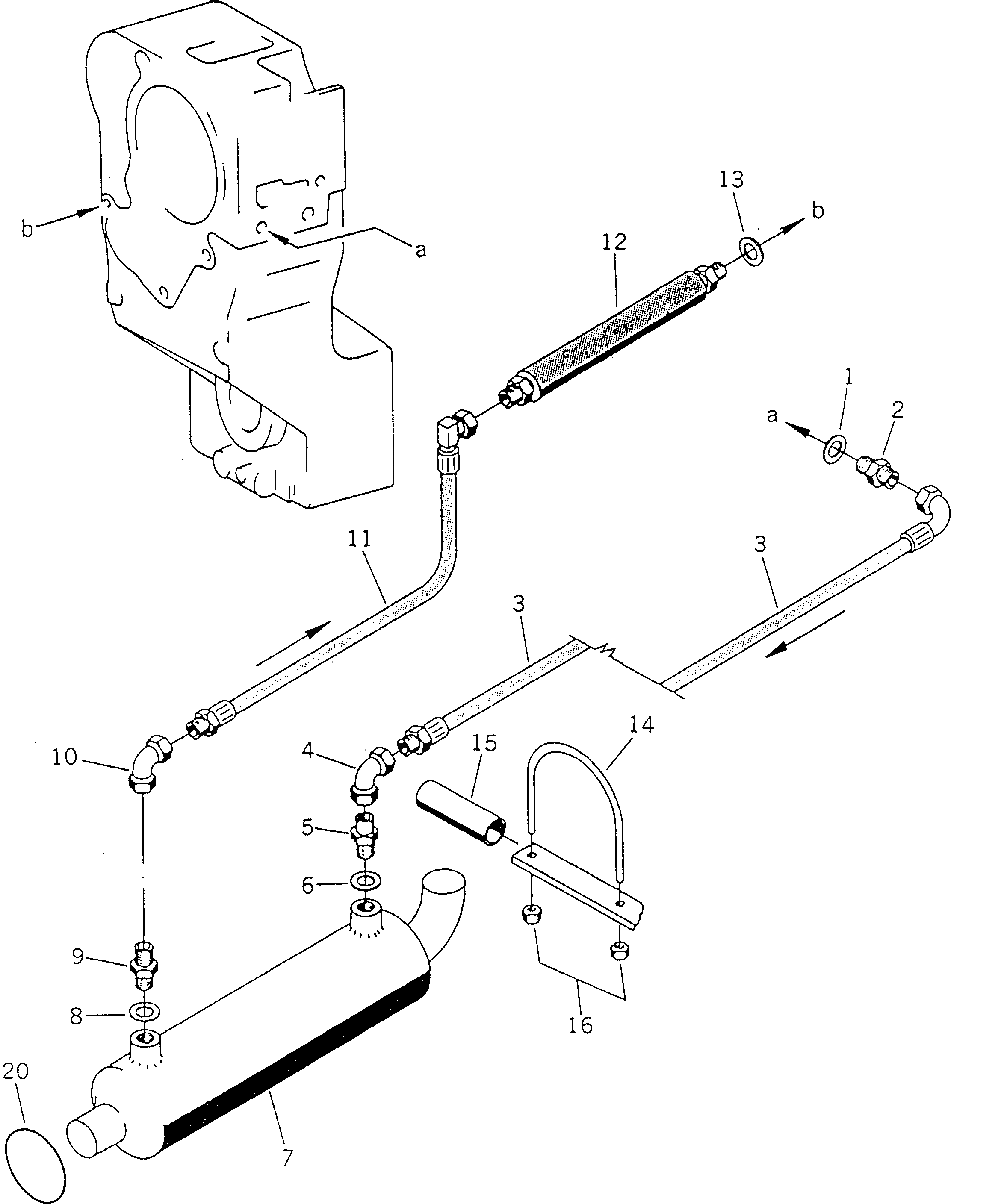 Хомут BW034722 Komatsu