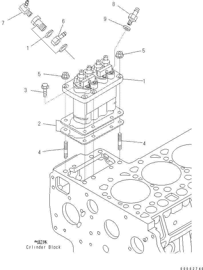 Винт KT1A093-5136-0 Komatsu