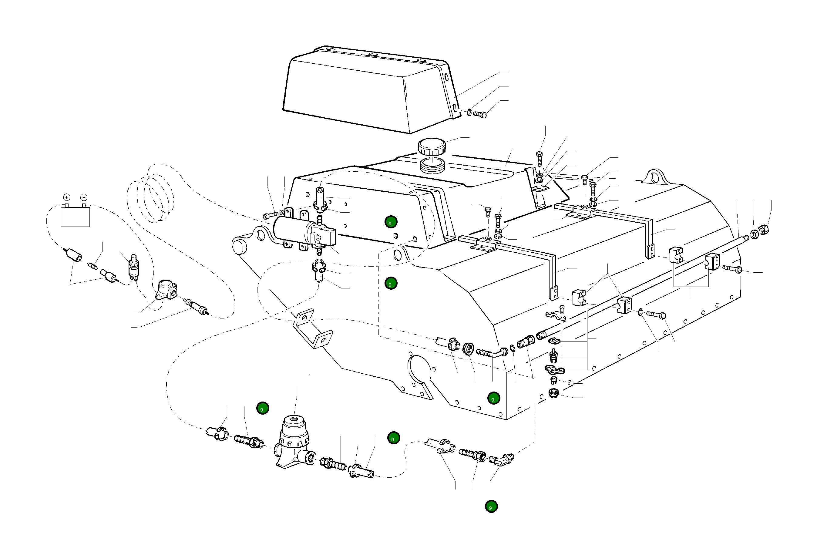 Хомут UE0000318 Komatsu