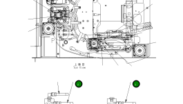 Шланг в сборе, 700MM 14S-62-27410 Komatsu