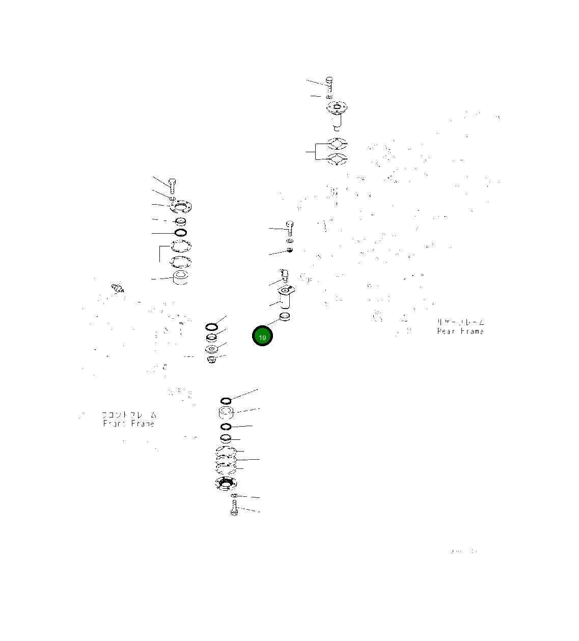 Втулка 418-46-42220 Komatsu