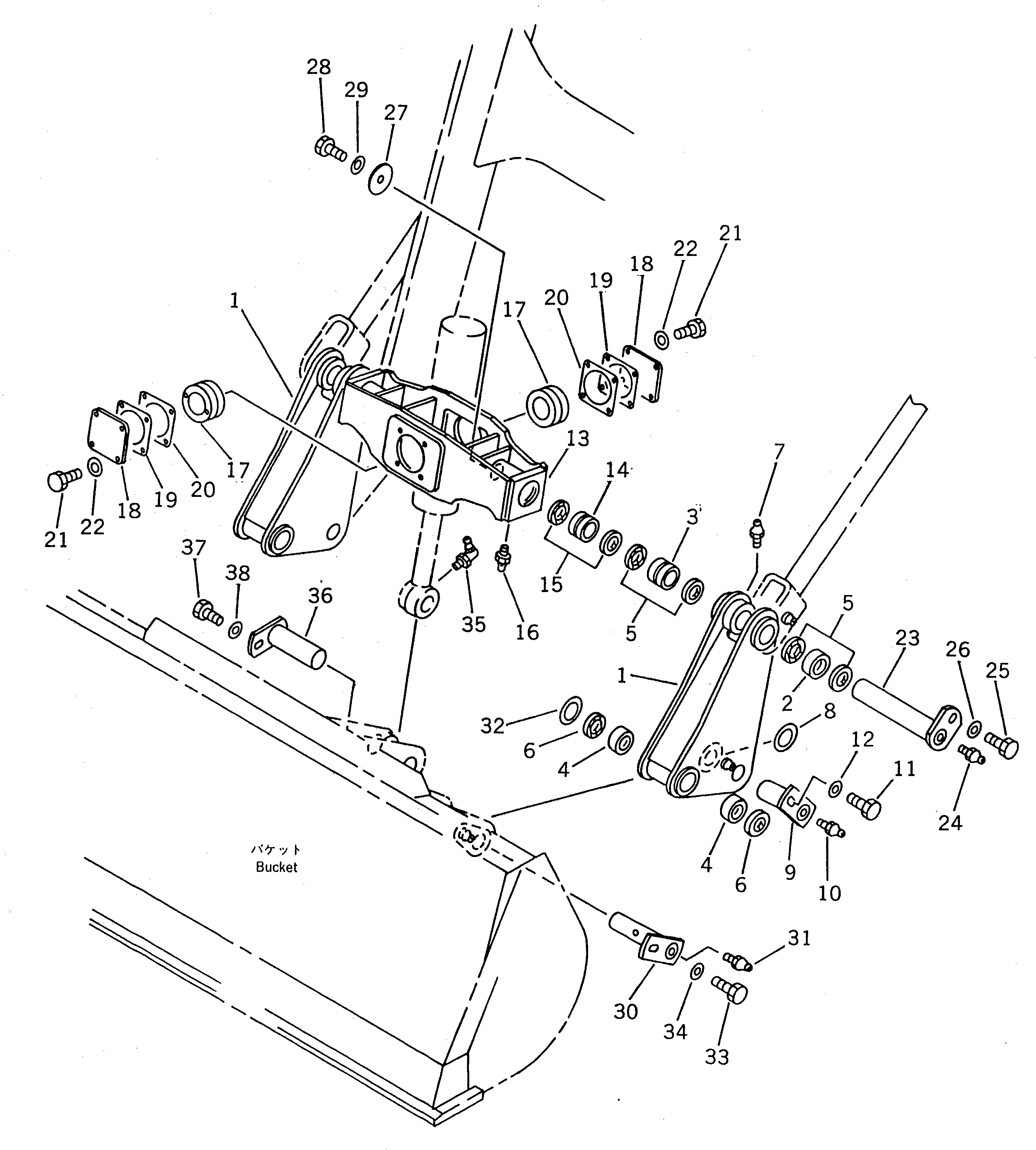 Втулка 41G-70-11720 Komatsu