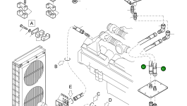Шланг в сборе DN 16x600 517 460 98 Komatsu